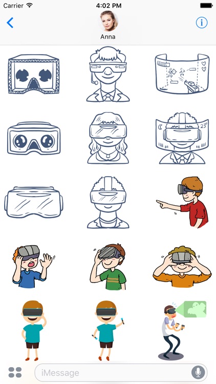 Virtual Reality Stickers 2