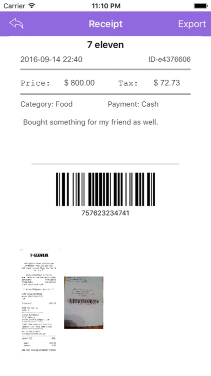 Receipt - Lite screenshot-3