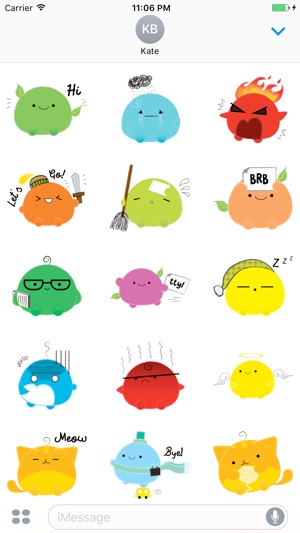 Momo The Cute Mochi Boy English Stickers(圖1)-速報App