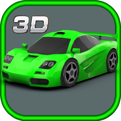 3D Crash Cars Hardway Racing Icon