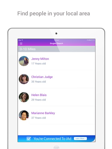 Singles Badge- Dating app to connect single people screenshot 3