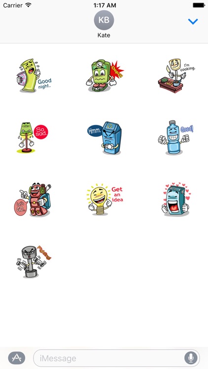 Activities And Things Stickers