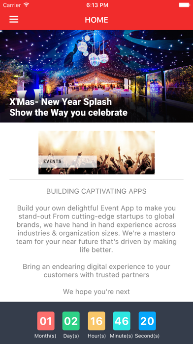 Screenshot #1 pour Eventair