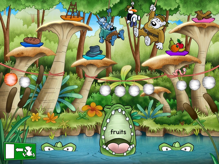 Preschool English: Emil & Pauline in the Jungle screenshot-4