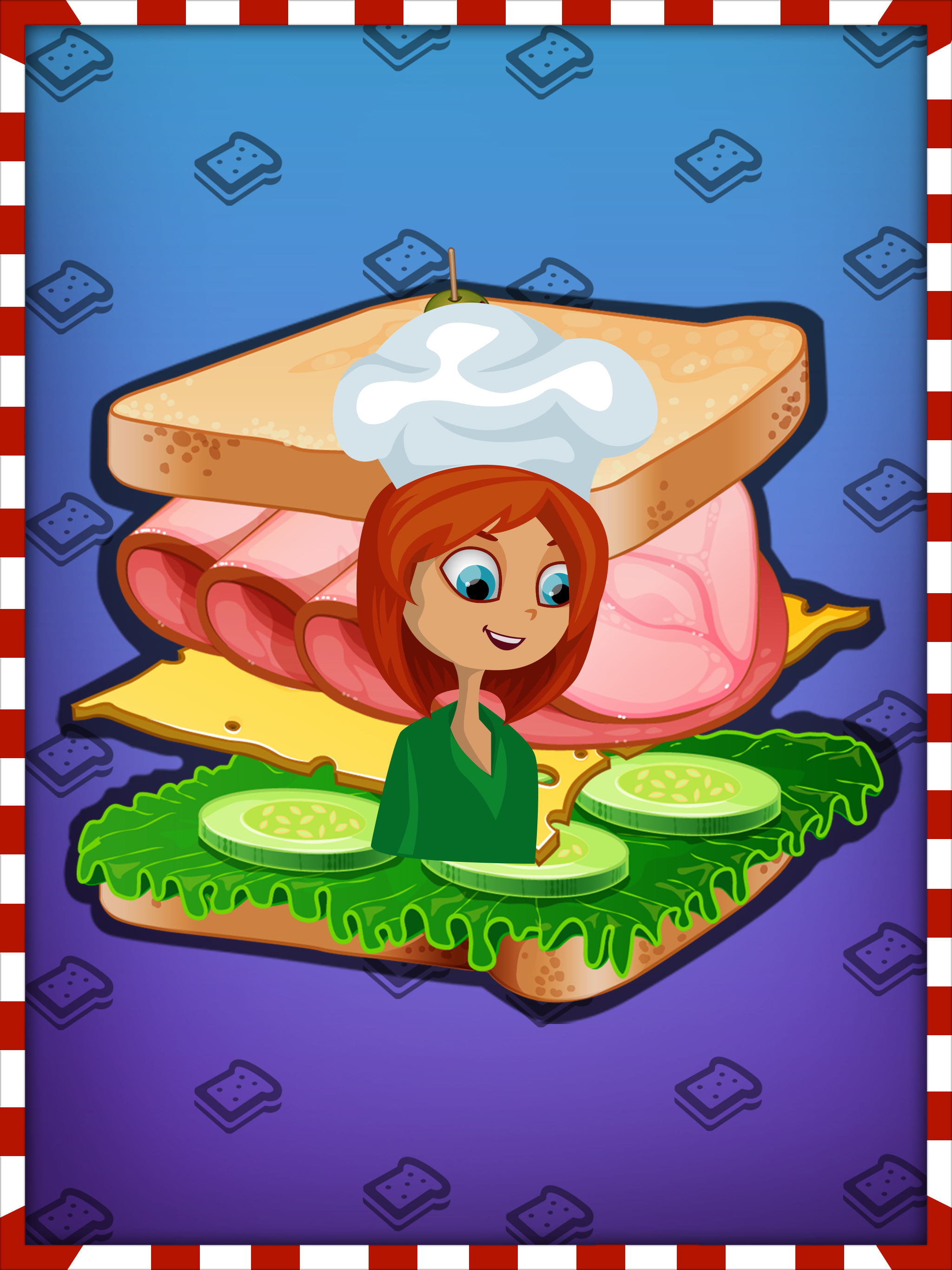 Christmas Sandwich Maker - Cooking Game for kids screenshot 6