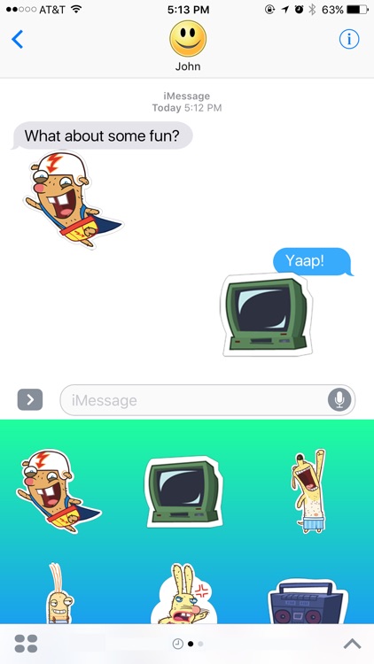 Funny Naked Animals Stickers