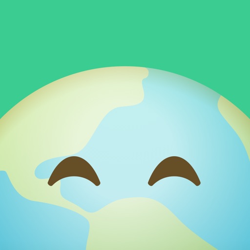 Earthmoji - Fun & cute planet Earth emoji stickers iOS App