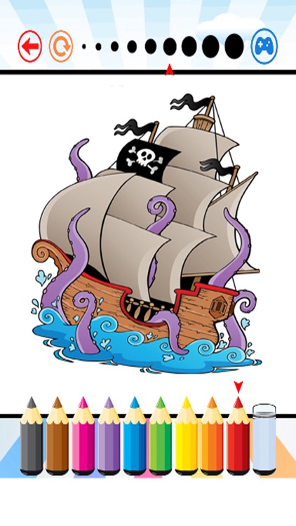 Pirate Coloring Book - Activities for Kids