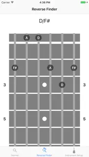 fretter - chordfinder lite iphone bildschirmfoto 4