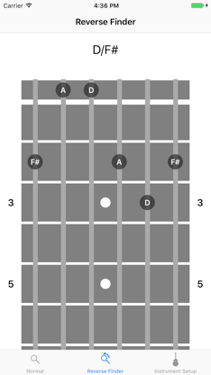 Fretter - Chordfinder Lite screenshot 4