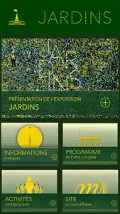 Jardins, l'Application officielle de l'exposition screenshot #3 for iPhone