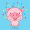 Make your conversations cuter with these Rosa Pig Keyboard