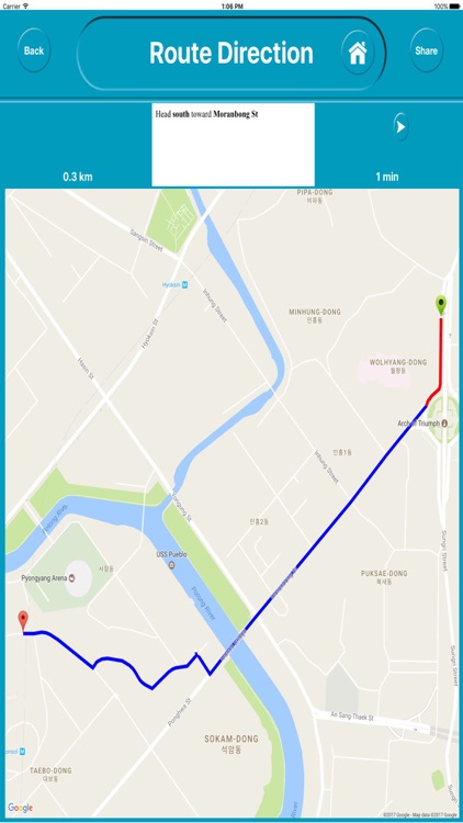 Pyongyang North Korea Offline City Maps Navigation screenshot-3