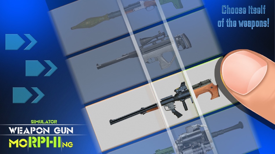 Simulator Weapon Gun Morphing - 1.0 - (iOS)
