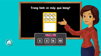 Screenshot #2 pour Cùng Bé Học Số - Học Đếm Các Đồ Vật