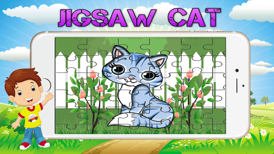 Cartoon Cats Huge Jigsaw Puzzle - 1.0 - (iOS)