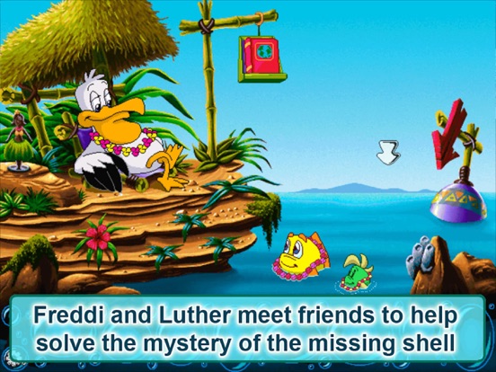 Freddi Fish 3: The Case of the Stolen Conch Shell на iPad