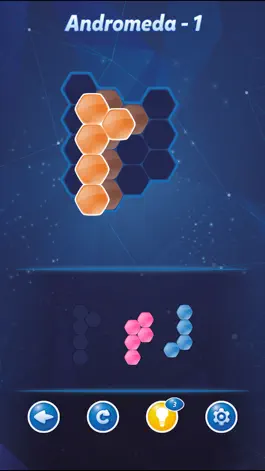 Game screenshot Space Hexa Puzzle apk