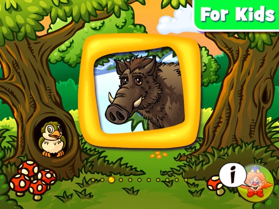 Screenshot #4 for The best Forest Animals Puzzle for Preschool Kids