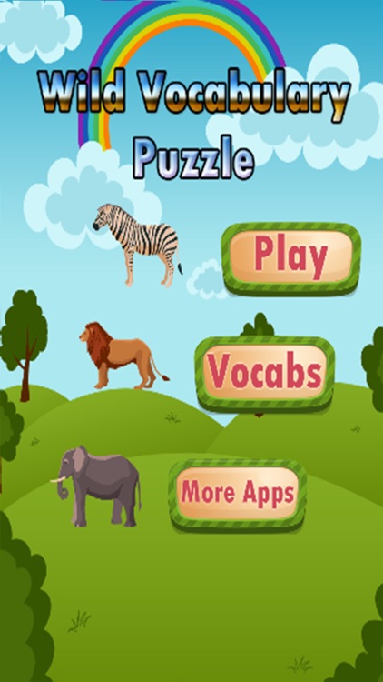 Hi! Animal: Easy vocabulary learning game for kid