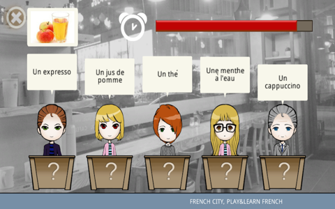 French city, play&learn French screenshot 2