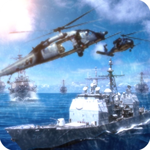 Modern Navy Gunship Sea War 3D icon