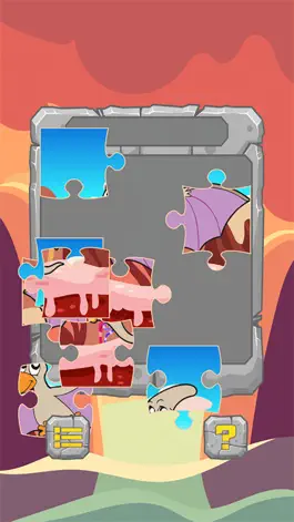 Game screenshot Easy Cartoon Dinosaur Jigsaw Puzzles mod apk