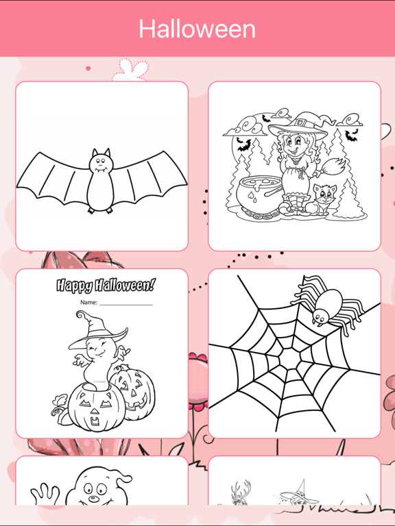 Screenshot #6 pour Livre à colorier d'Halloween pour les enfants