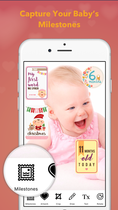 Baby Perfect Pics - Photo Editor for Baby Pictures screenshot 3