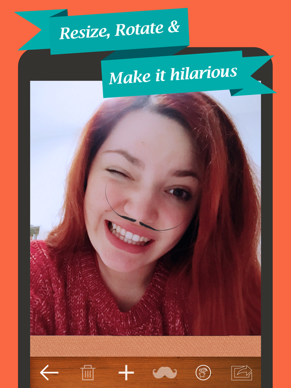 ElMostacho - Stache funny photos with cool filters iPad screenshot 4 - Photo & Video app