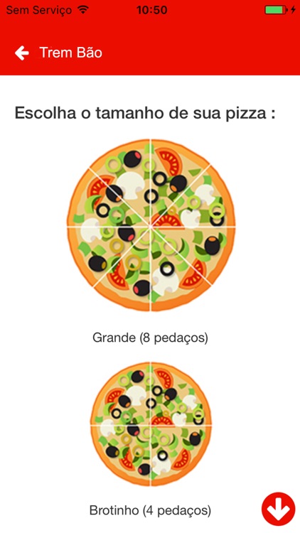 Pizzaria Trem Bão screenshot-3