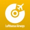 Would you like to follow your acquintances who travel by Lufthansa on air too