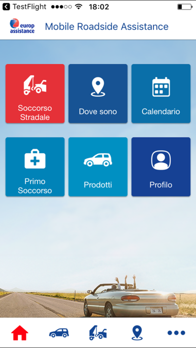 Roadside Assistant Screenshot