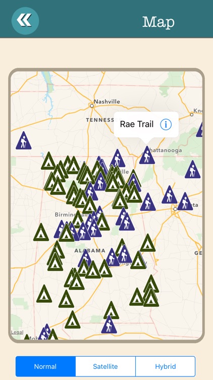 Alabama State Campgrounds & Hiking Trails