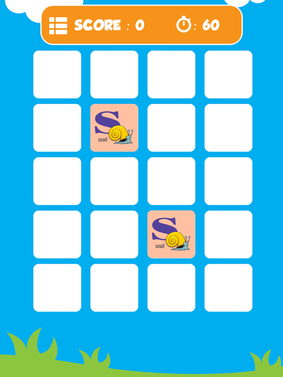 ABC Matching Puzzle Games for Kids iPad screenshot