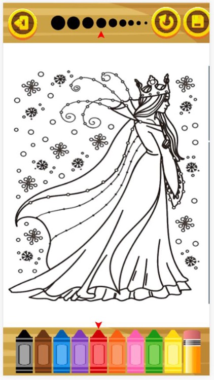 Princess Coloring Book For Kid screenshot-3