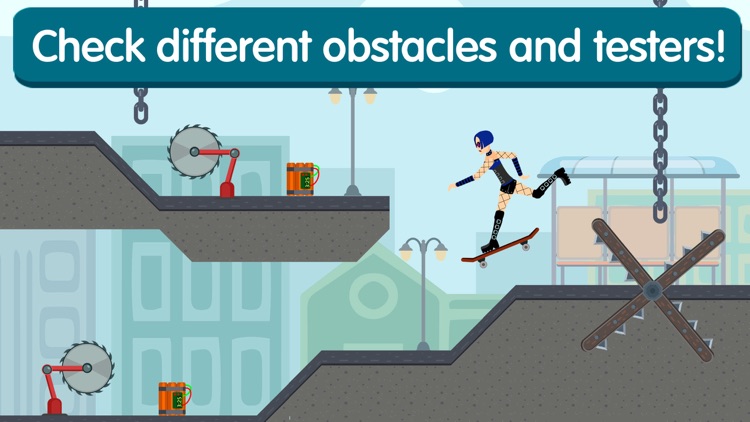 Cycle Wheels Crash Test Simulator 2D Full screenshot-3