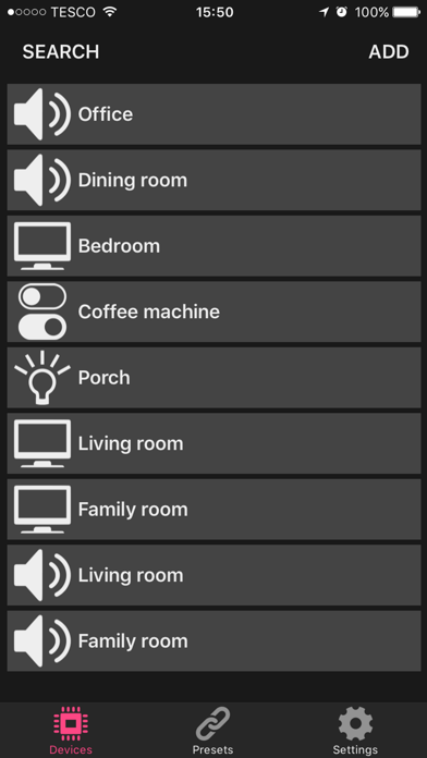Screenshot #1 pour Unifi - Smart remote control