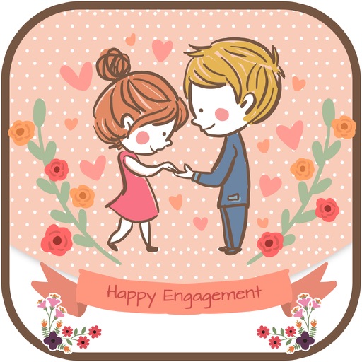 Engagement Invitation Cards Maker icon