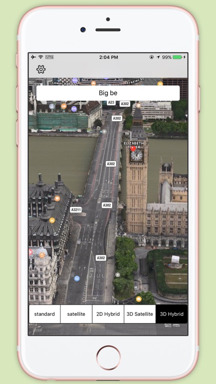 3D City Map - Watch the Earth Building view