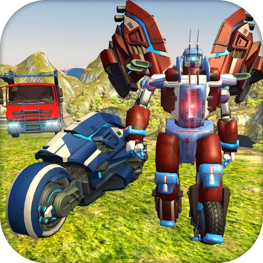 Moto Robot Transporter Truck iOS App