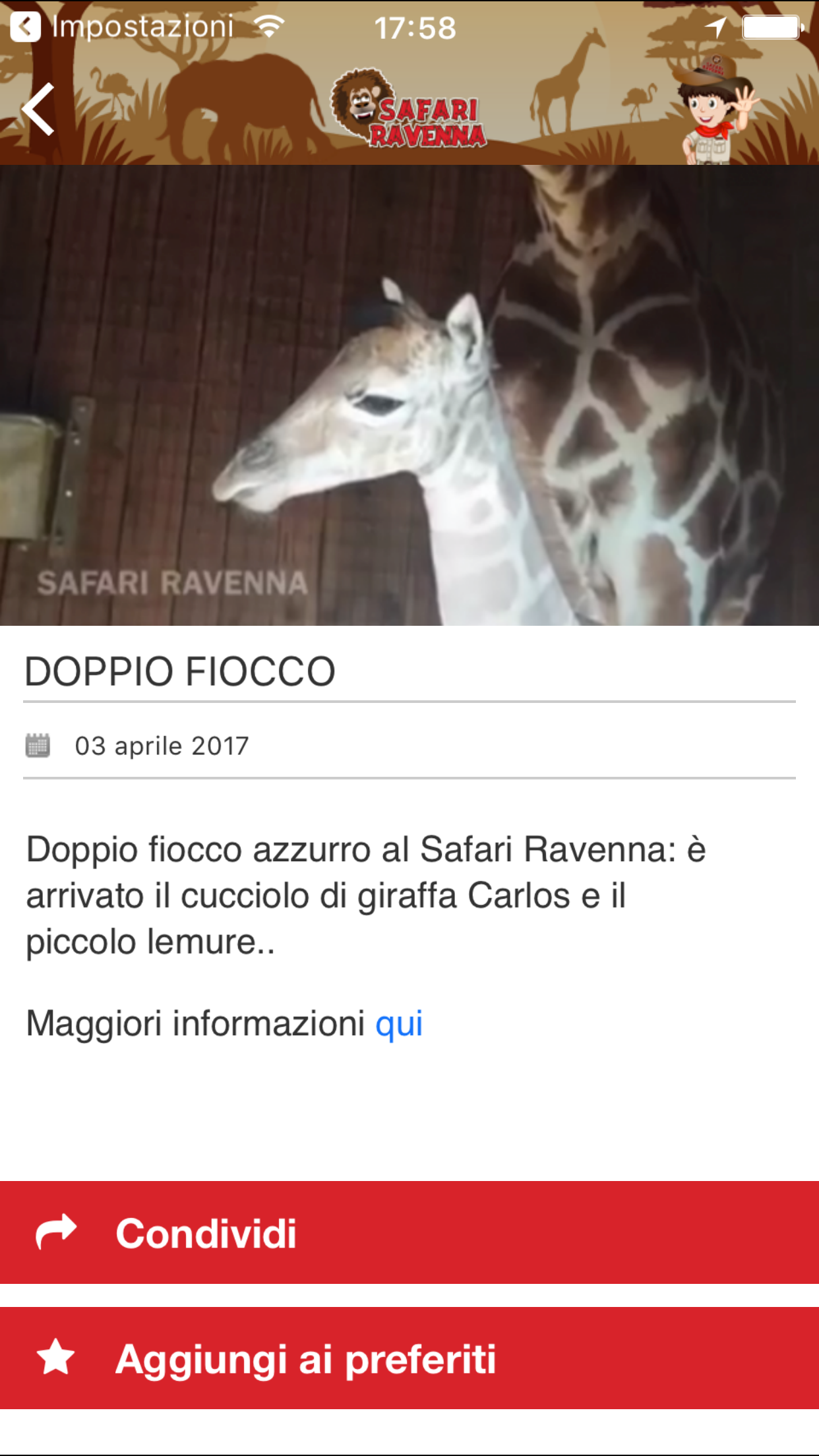 Parco Safari Ravenna