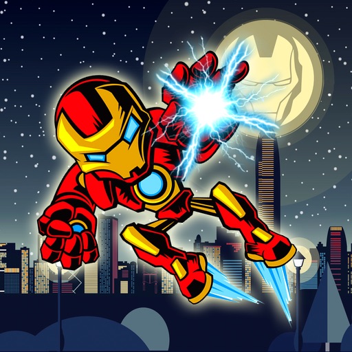 Flying Mission for Iron Man iOS App