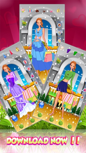 時尚購物中心女孩裝扮風格的遊戲(圖2)-速報App