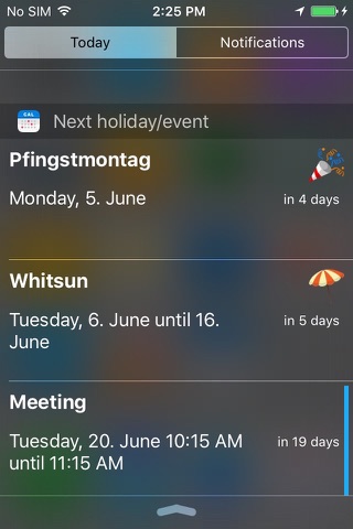 x-Calendar PRO - holiday calendar screenshot 3