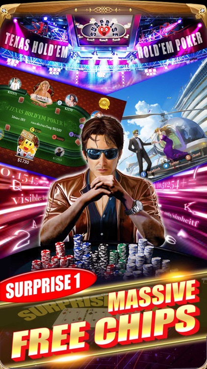 Surprise Poker-Texas Hold'em Poker & Casino Game