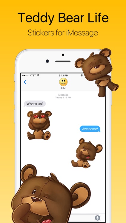 Teddy Bear Life Stickers