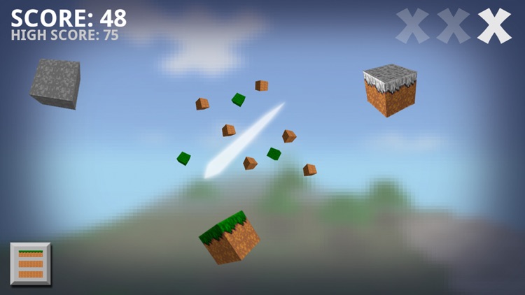 Ninja Craft - Slash The Flying Blocks screenshot-3