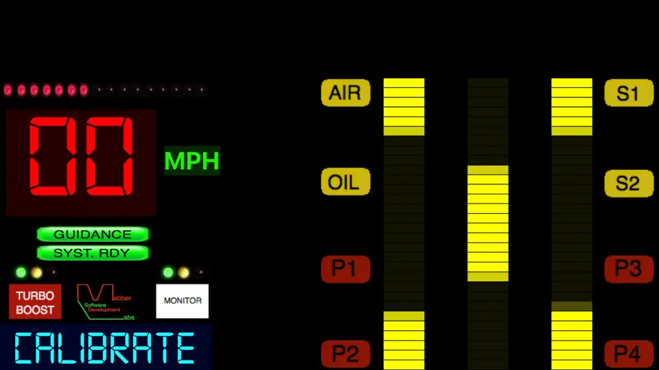 Captura de pantalla de KR2000 - KITT / KARR Simulator en iPhone 2