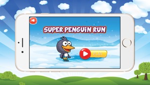 Super Penguin Run - Fun Platformer Game screenshot #1 for iPhone